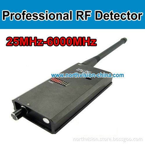 Professional Wireless Tap Detector, Detecting Frequency Range: 25MHz-6000MHz (RF001)